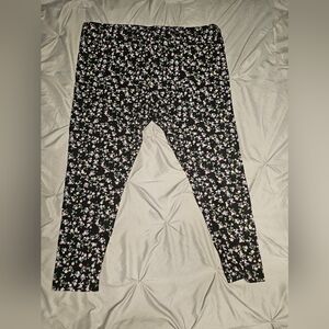 George Plus Black Leggings 4X